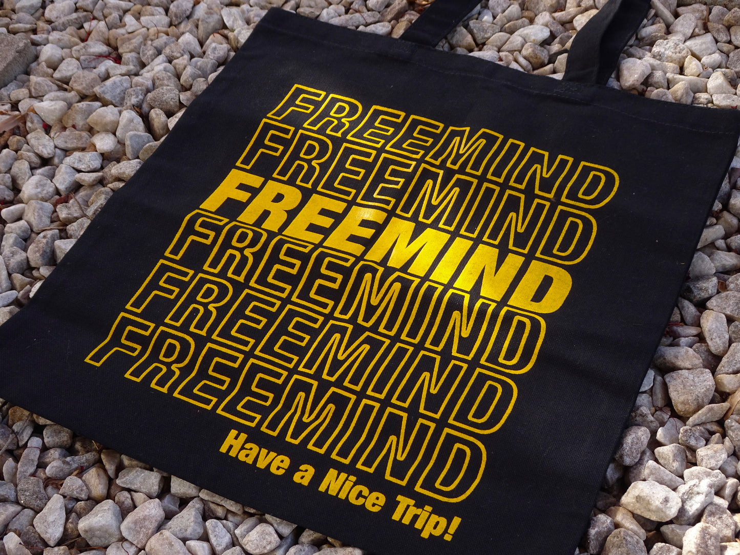 "Nice Trip" Tote (Black)